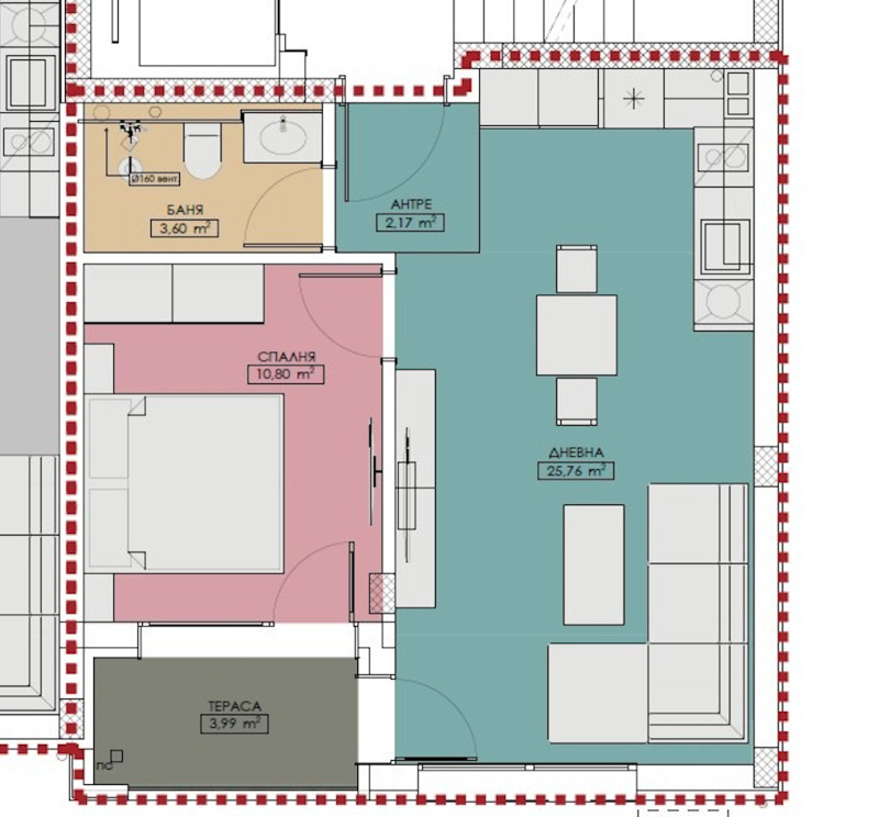 Продава 2-СТАЕН, гр. Пловдив, Христо Смирненски, снимка 2 - Aпартаменти - 47552250