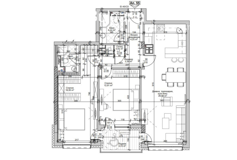Продава 3-СТАЕН, гр. София, Люлин 8, снимка 5 - Апартаменти - 53177062