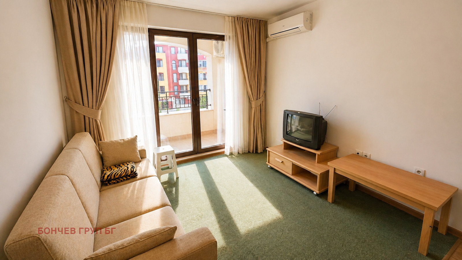 Продава 1-СТАЕН, гр. Ахелой, област Бургас, снимка 2 - Апартаменти - 54358143