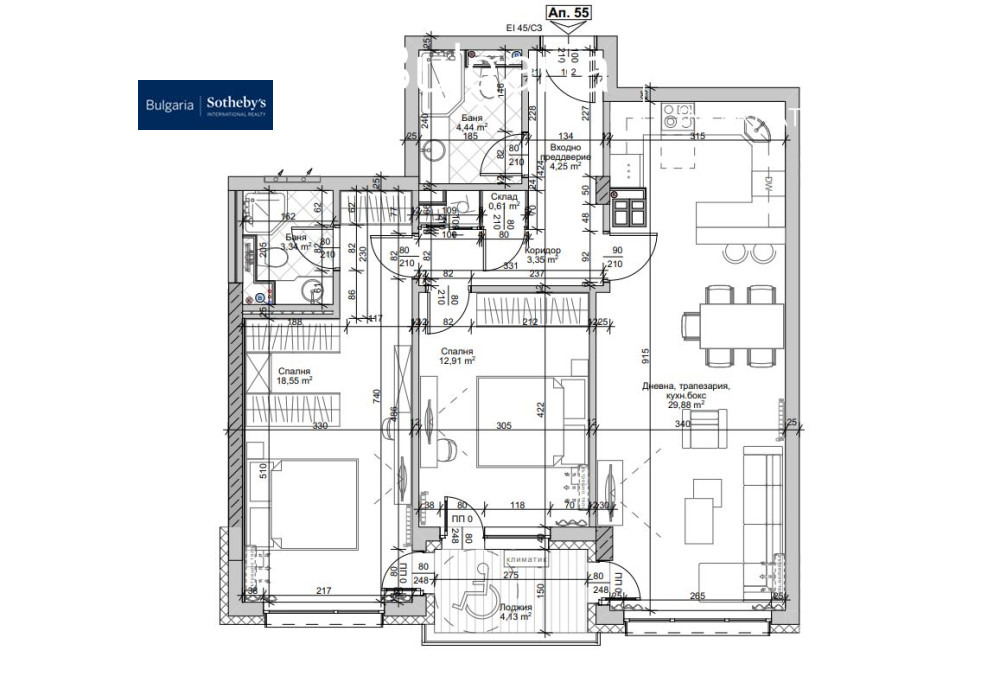 Продава 3-СТАЕН, гр. София, Люлин 8, снимка 5 - Апартаменти - 54129702