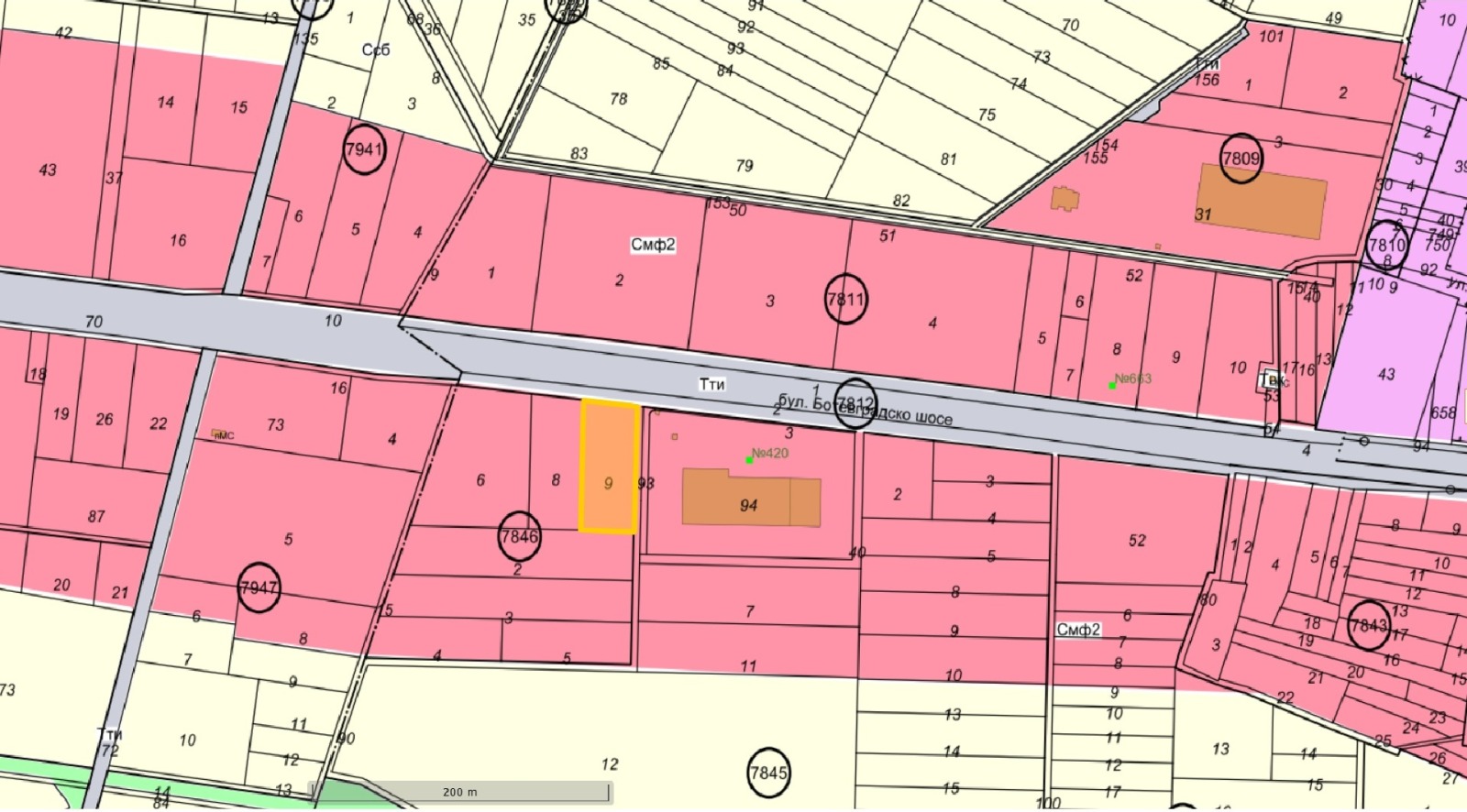 Продава ПАРЦЕЛ, гр. София, с. Долни Богров, снимка 4 - Парцели - 56166396