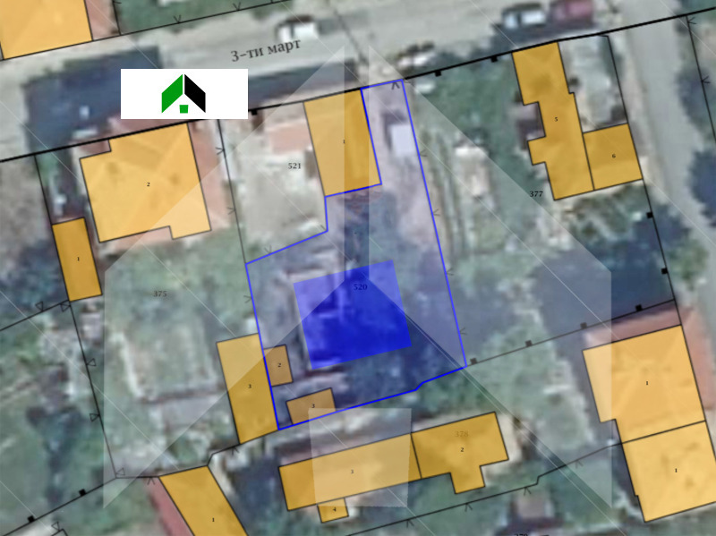 Продава ПАРЦЕЛ в област Шумен, гр. Нови пазар - 415 кв.м / 25 053.30 € » 49 000 лв., ДИМИТРОВ ИМОТИ
