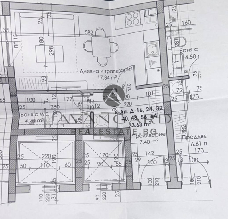 À venda  Estúdio Plovdiv , Kiutchuk Parij , 42 m² | 16850211