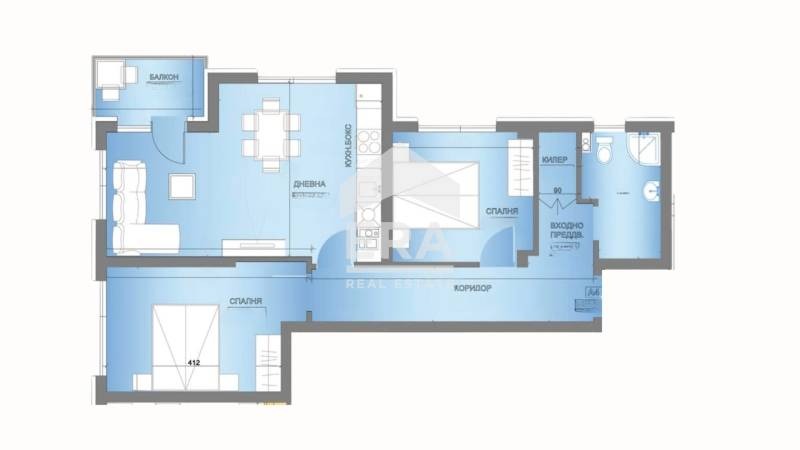 Продава 3-СТАЕН, гр. Търговище, Боровец, снимка 13 - Апартаменти - 52722558