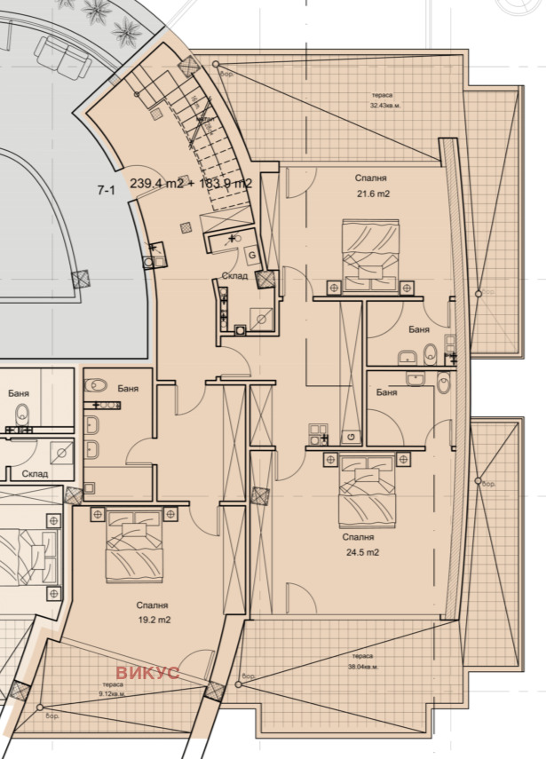 À venda  Casinha Sofia , Manastirski livadi , 476 m² | 55503994 - imagem [2]