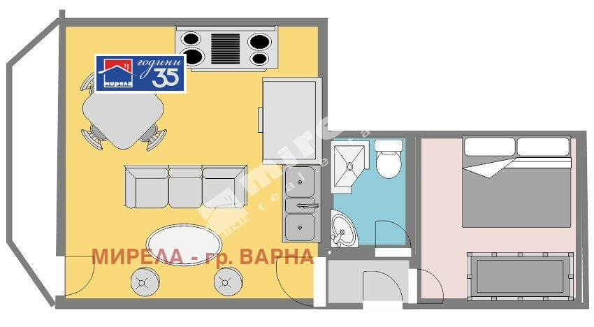 Продава 2-СТАЕН, гр. Варна, Виница