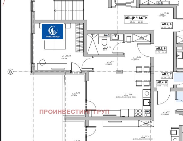 Продава 2-СТАЕН, гр. София, Малинова долина, снимка 6 - Aпартаменти - 48365887