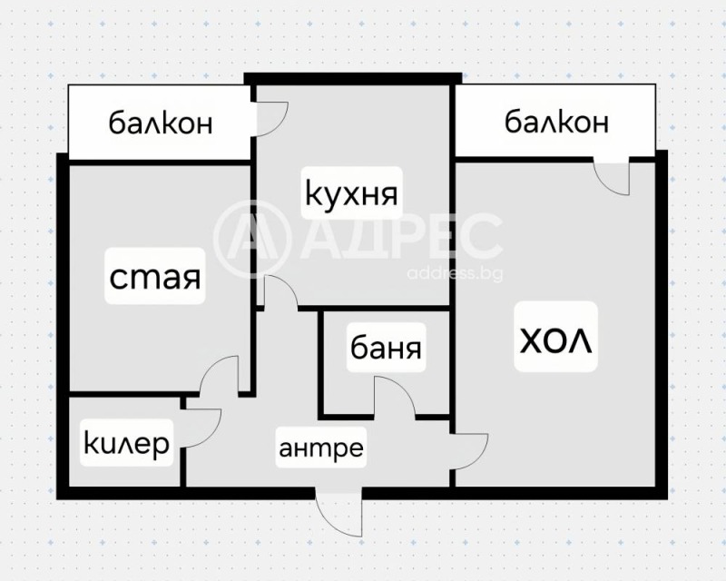 Продава 2-СТАЕН, гр. София, Гоце Делчев, снимка 3 - Апартаменти - 52721190