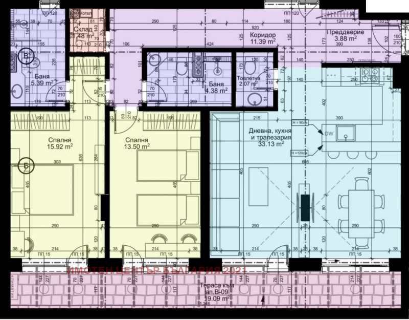 Продава 3-СТАЕН, гр. София, Витоша, снимка 3 - Aпартаменти - 48891091