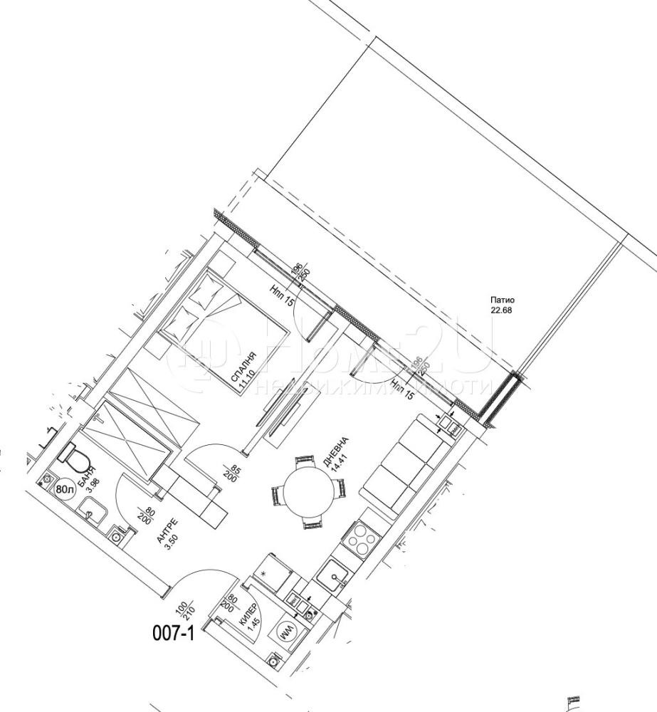 Продава 2-СТАЕН, гр. Варна, м-т Ален мак, снимка 9 - Апартаменти - 53669820