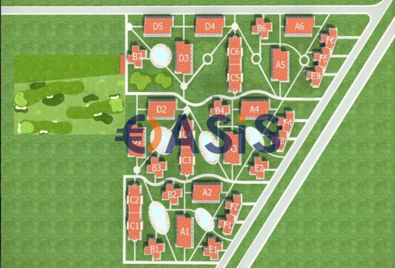 En venta  Estudio región Burgas , k.k. Slanchev bryag , 39 metros cuadrados | 53414677 - imagen [8]