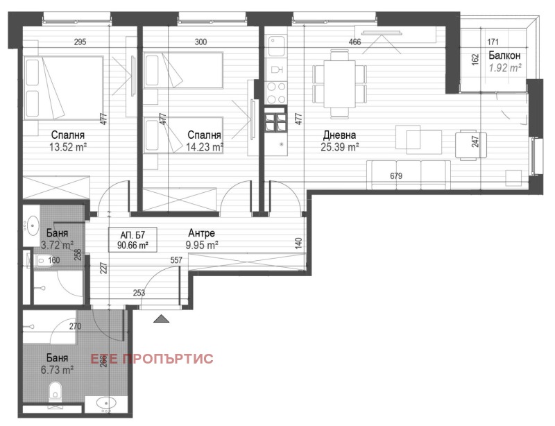 Продава  3-стаен град София , Център , 107 кв.м | 53093478 - изображение [16]