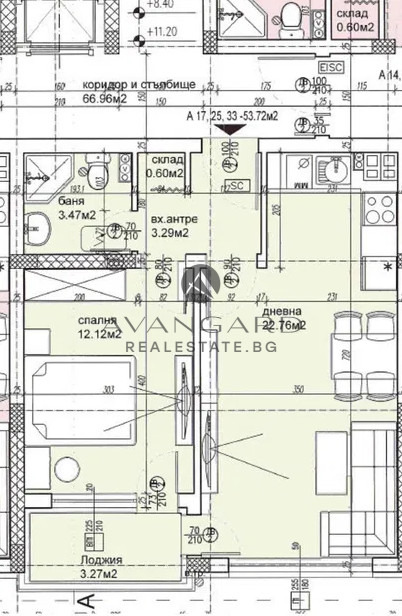 In vendita  1 camera da letto Plovdiv , Hristo Smirnenski , 62 mq | 17600530 - Immagine [4]