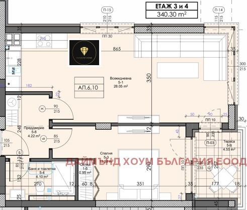 Til salg  1 soveværelse region Plovdiv , Asenovgrad , 77 kvm | 69292530 - billede [2]
