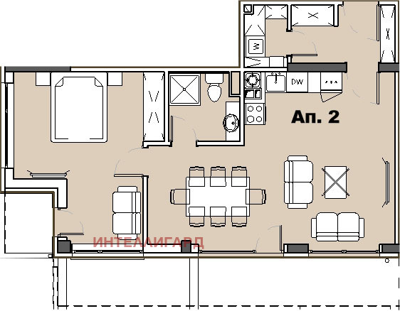 Продава 2-СТАЕН, гр. София, Карпузица, снимка 16 - Апартаменти - 53709284