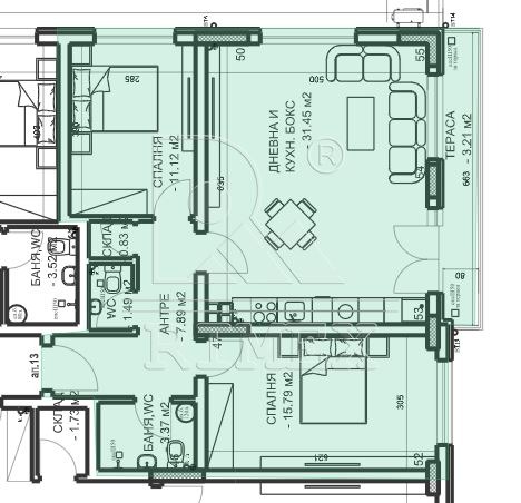 Продава 3-СТАЕН, гр. Пловдив, Младежки Хълм, снимка 3 - Апартаменти - 54878360