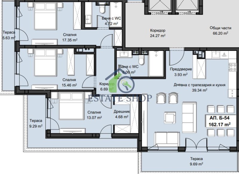 Продава  4-стаен град Пловдив , Христо Смирненски , 201 кв.м | 94925519 - изображение [5]