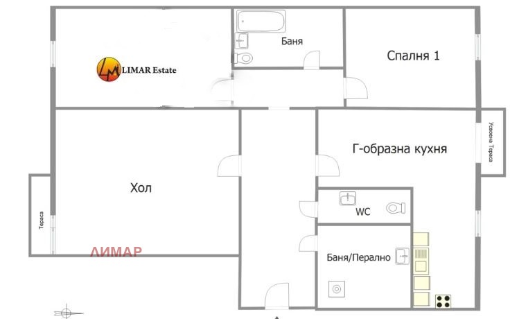 Продава 4-СТАЕН, гр. Варна, Лятно кино Тракия, снимка 2 - Апартаменти - 54735077