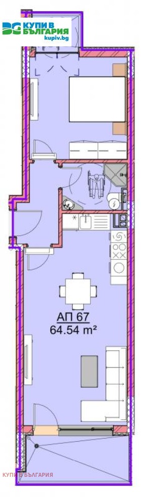 Продава 2-СТАЕН, гр. Варна, Виница, снимка 4