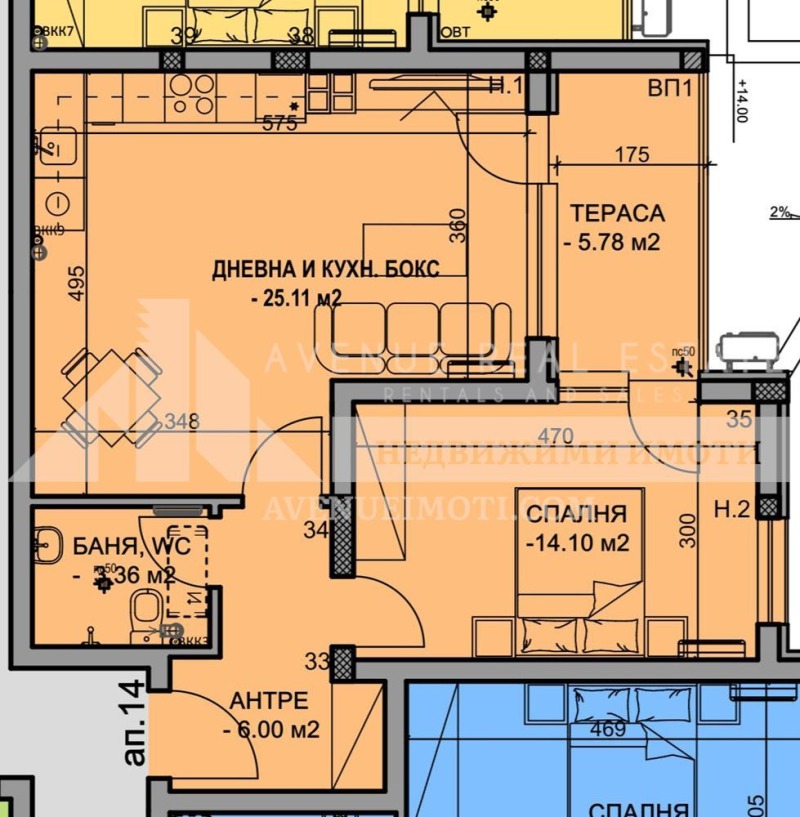 Продава 2-СТАЕН, гр. Пловдив, Христо Смирненски, снимка 2 - Апартаменти - 53152489