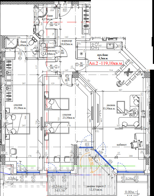 Продава 3-СТАЕН, град София, Дружба 1 • 251550 € / 491989.04 лв. • 29523814 1