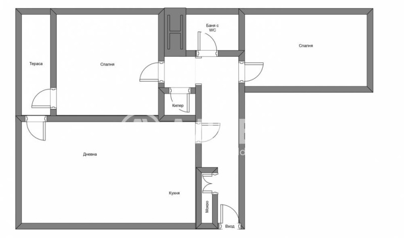 Продаја  2 спаваће собе Софија , Дружба 2 , 107 м2 | 71167963 - слика [4]