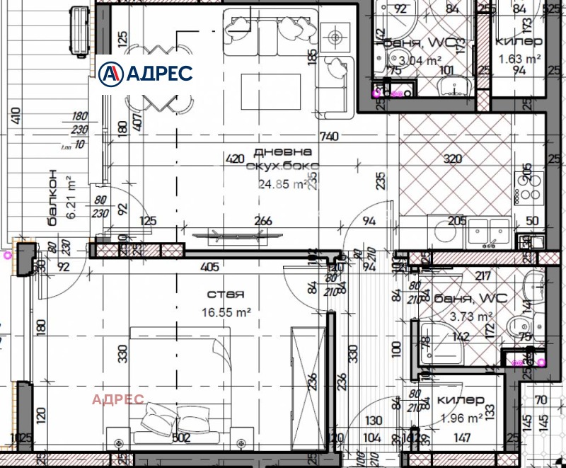 De vânzare  1 dormitor Varna , Mladost 1 , 80 mp | 57062463