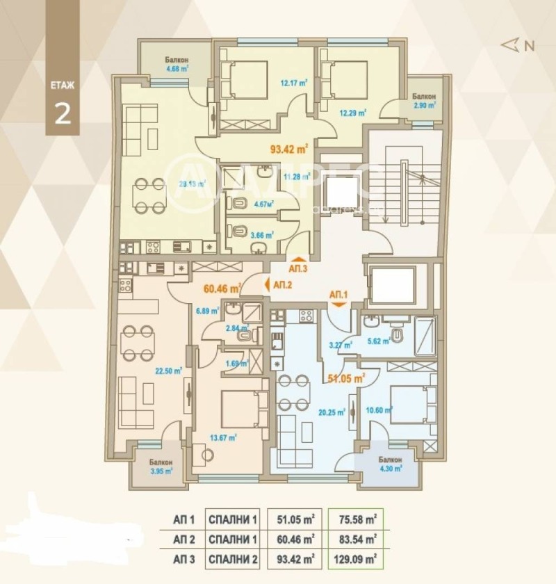 Продава 2-СТАЕН, гр. София, Център, снимка 4 - Апартаменти - 52561177