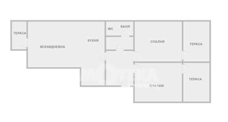 For Sale  2 bedroom Varna , Lyatno kino Trakiya , 70 sq.m | 11220443 - image [5]
