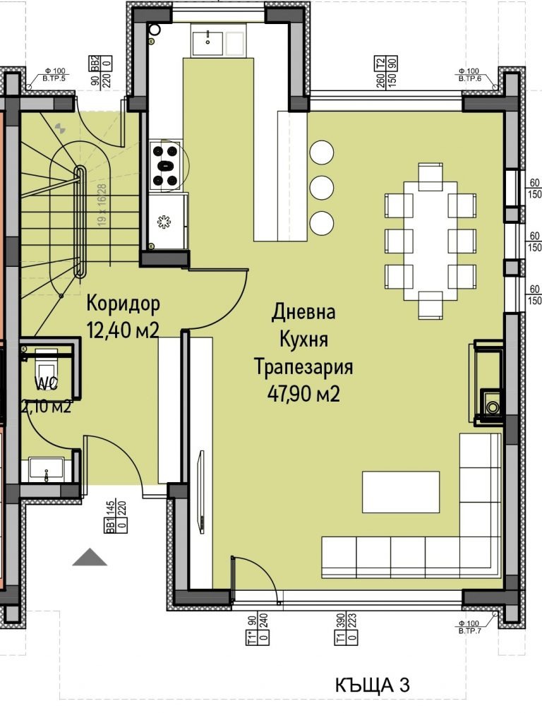 Продава КЪЩА, с. Панчарево, област София-град, снимка 13 - Къщи - 48421463