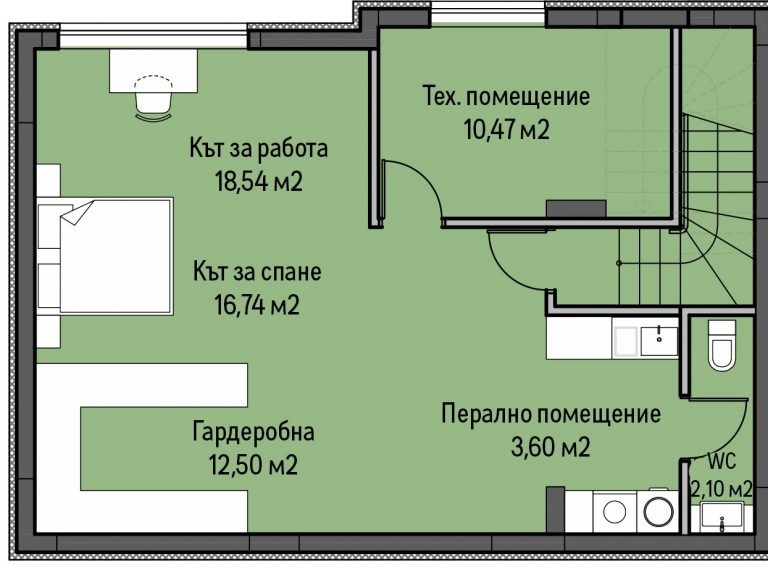 Продава КЪЩА, с. Панчарево, област София-град, снимка 15 - Къщи - 48421463