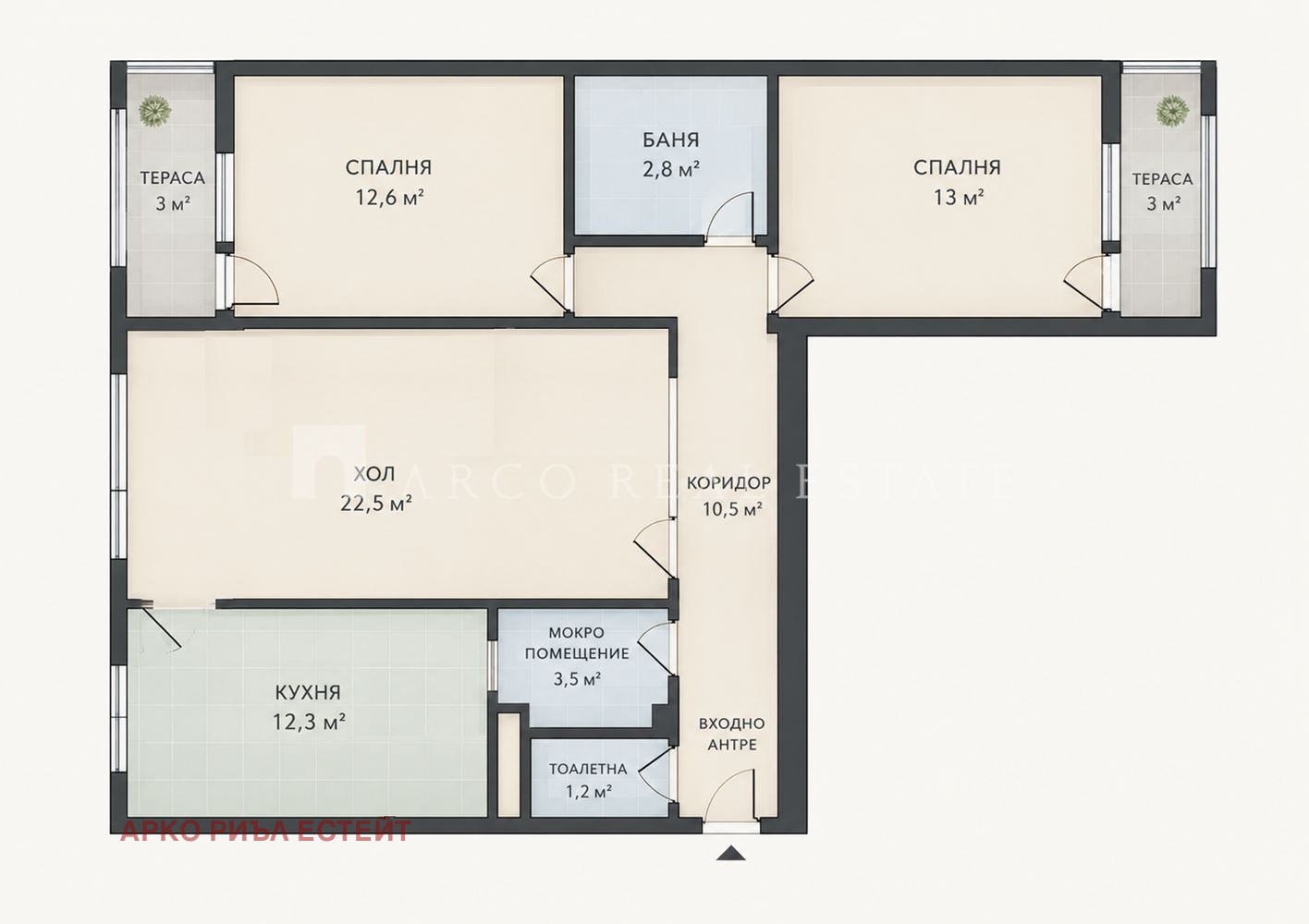Продава 3-СТАЕН, гр. София, Стрелбище, снимка 15 - Апартаменти - 56709083