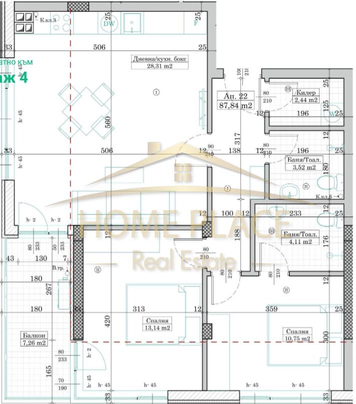 Продава 3-СТАЕН, гр. Варна, Левски 1, снимка 2 - Aпартаменти - 47039653