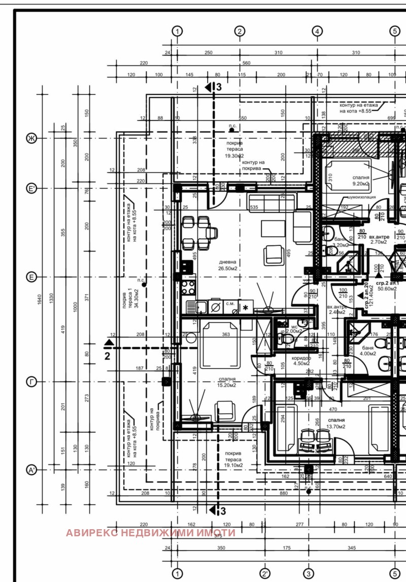 Продава  3-стаен град Пловдив , Остромила , 137 кв.м | 35948562