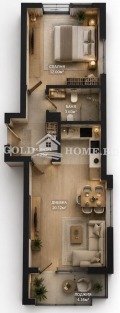 Продава 2-СТАЕН, град Пловдив, Христо Смирненски • 79900 € / 156270.82 лв. • 61012375 3