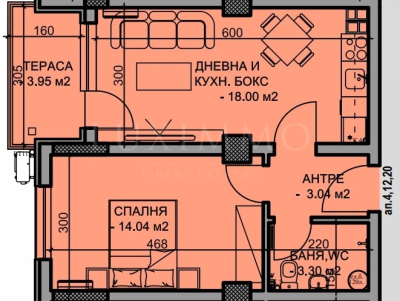 Na prodej  1 ložnice Plovdiv , Centralna gara , 78 m2 | 88483117 - obraz [7]