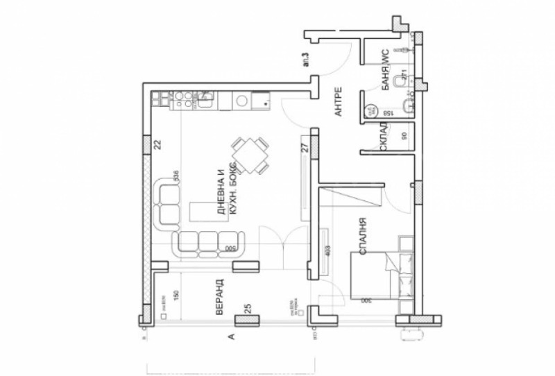 Na prodej  1 ložnice Plovdiv , Centralna gara , 78 m2 | 88483117 - obraz [3]