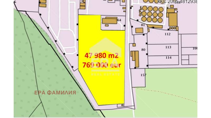 À venda  Trama região Dobrich , Baltchik , 47980 m² | 80911299