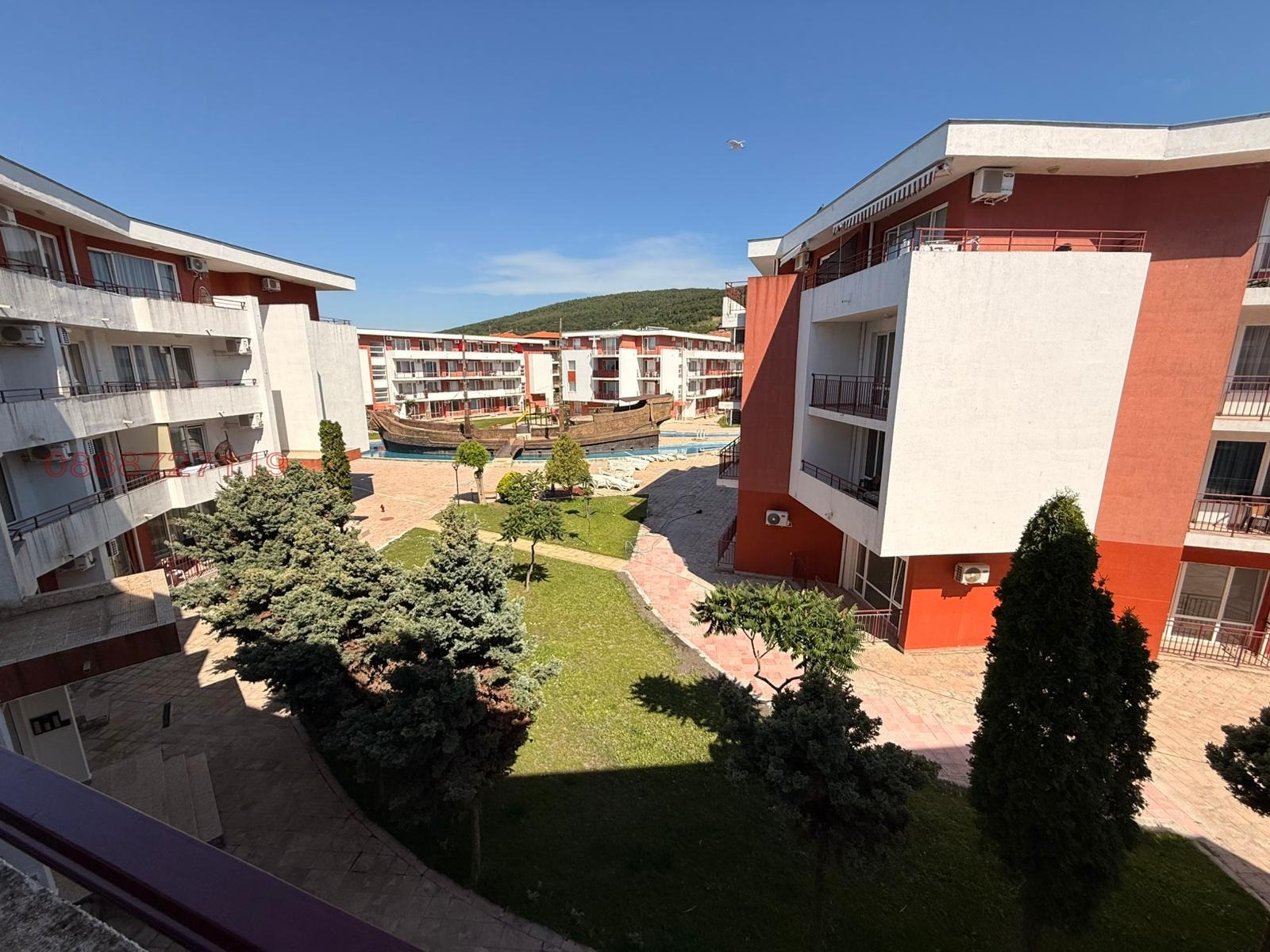 Продава 2-СТАЕН, гр. Свети Влас, област Бургас, снимка 2 - Апартаменти - 54904617