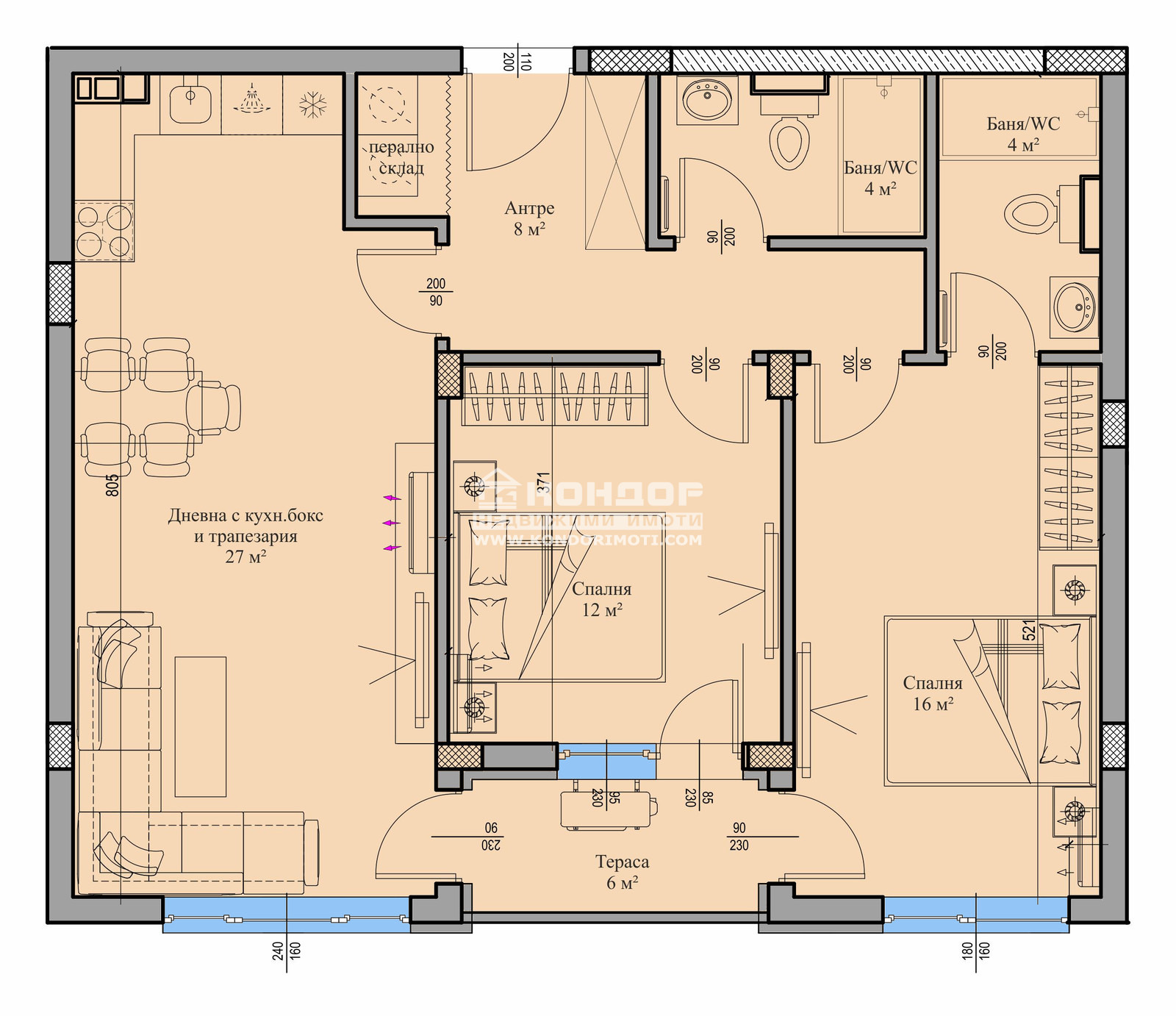 Продава 3-СТАЕН, гр. Пловдив, Въстанически, снимка 2 - Апартаменти - 49956563