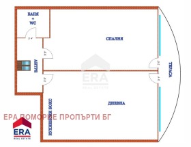 1 Schlafzimmer Rawda, region Burgas 11