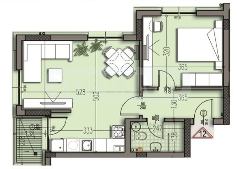 Продава 2-СТАЕН, гр. Варна, Левски 2, снимка 3 - Апартаменти - 53492701