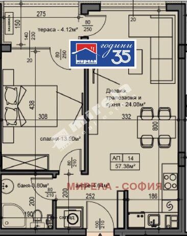 Продава 2-СТАЕН, гр. София, Малинова долина, снимка 6 - Апартаменти - 55687526