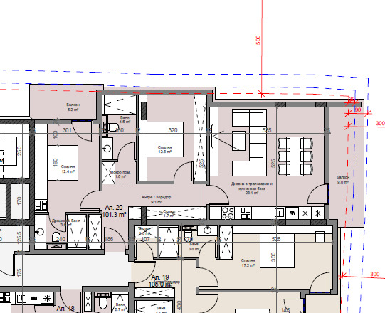 Продава 3-СТАЕН, гр. София, Сухата река