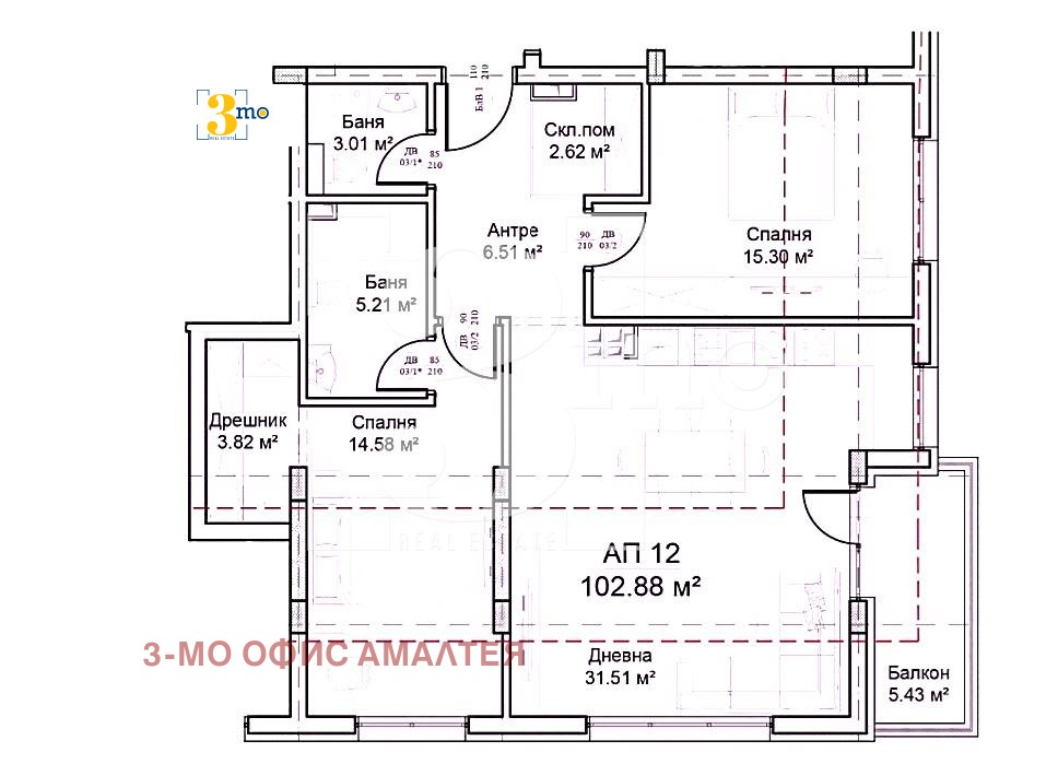 Продава 3-СТАЕН | Imot.bg — изображение 1