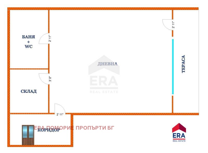 Продава  1-стаен област Бургас , гр. Поморие , 35 кв.м | 88240759 - изображение [10]