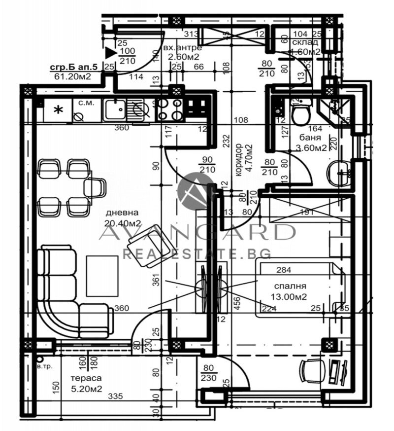 Продава 2-СТАЕН, гр. Пловдив, Беломорски, снимка 5 - Aпартаменти - 48667776