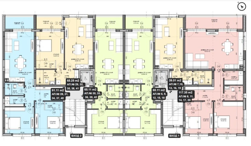 Till salu  1 sovrum Varna , m-t Zelenika , 46 kvm | 27163567 - bild [2]