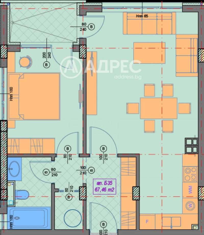 Продава 2-СТАЕН, гр. София, Манастирски ливади, снимка 2 - Апартаменти - 53028649