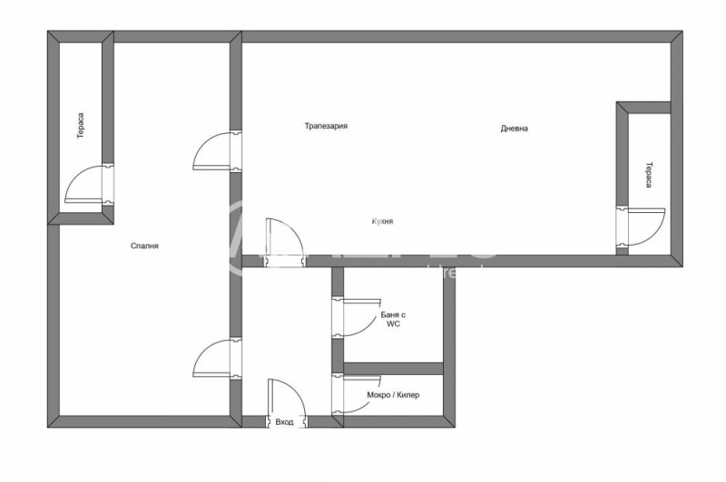 Продава 3-СТАЕН, гр. София, Манастирски ливади, снимка 2 - Aпартаменти - 49528352